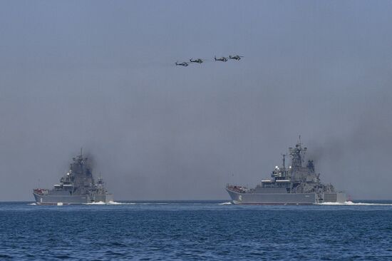 Russia Navy Day Parade