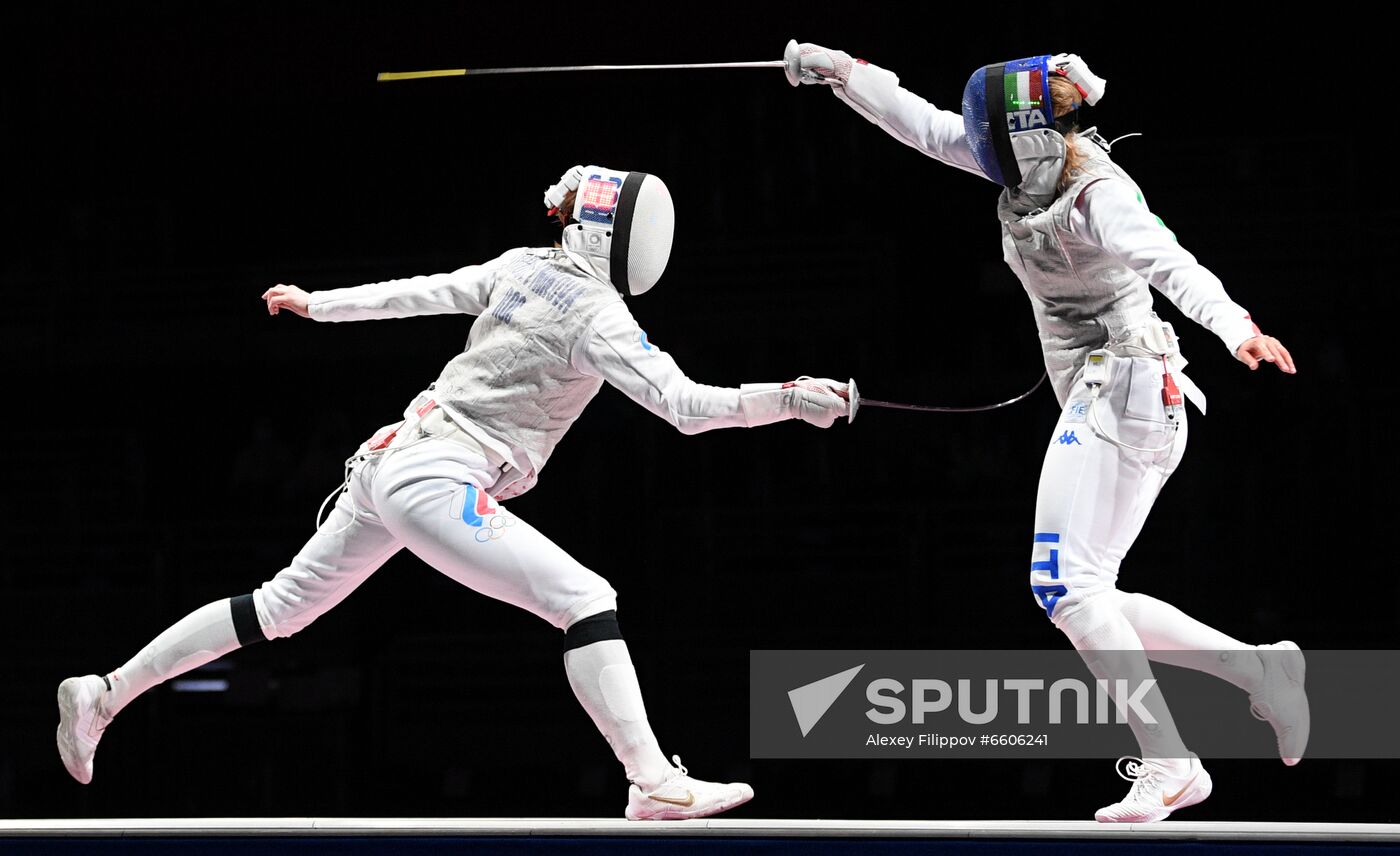 Japan Olympics 2020 Fencing Women Foil