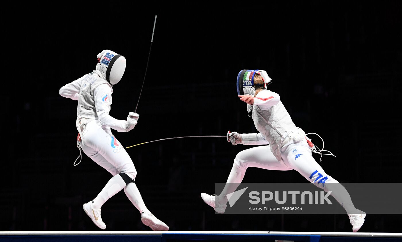 Japan Olympics 2020 Fencing Women Foil