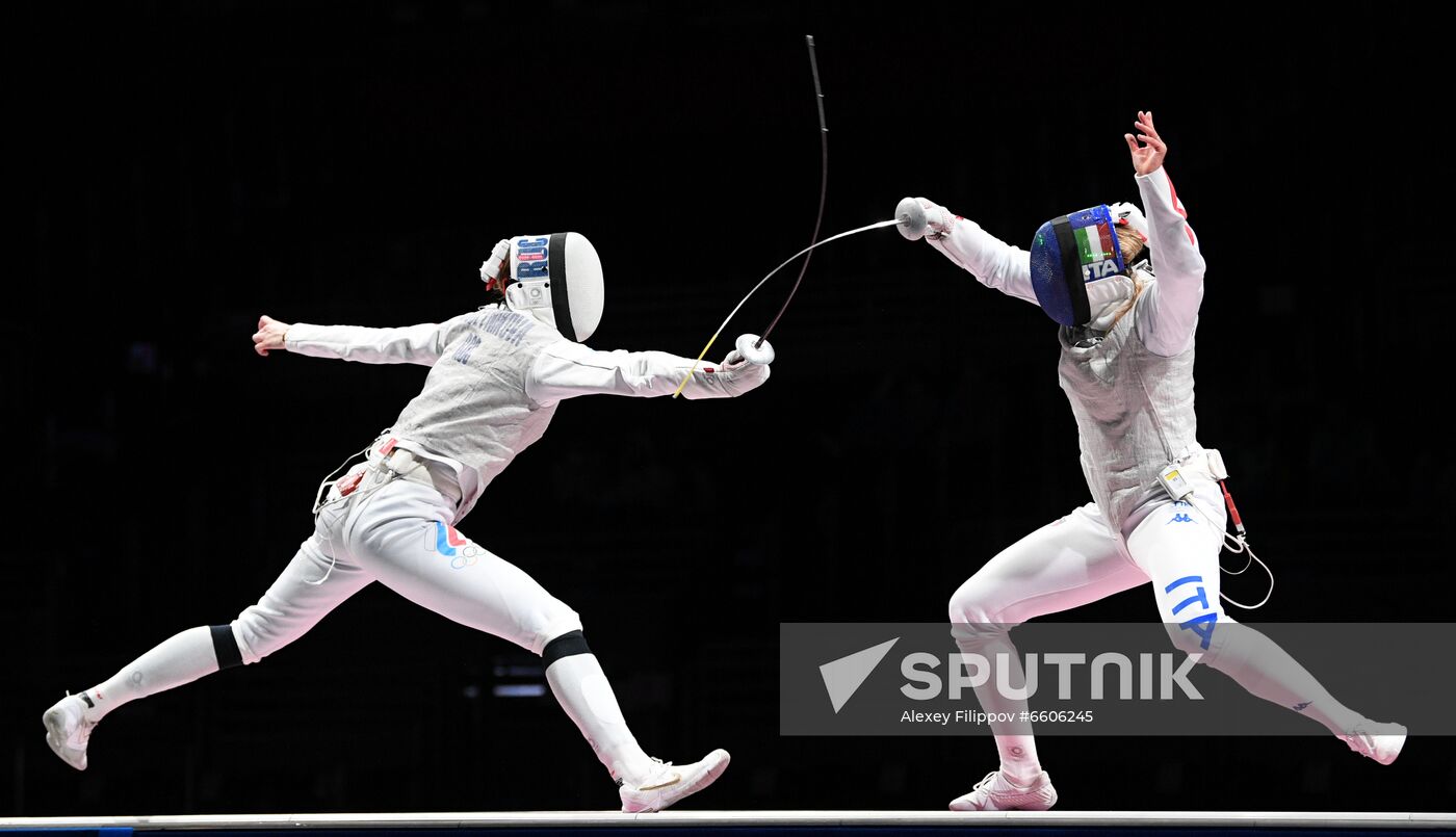 Japan Olympics 2020 Fencing Women Foil