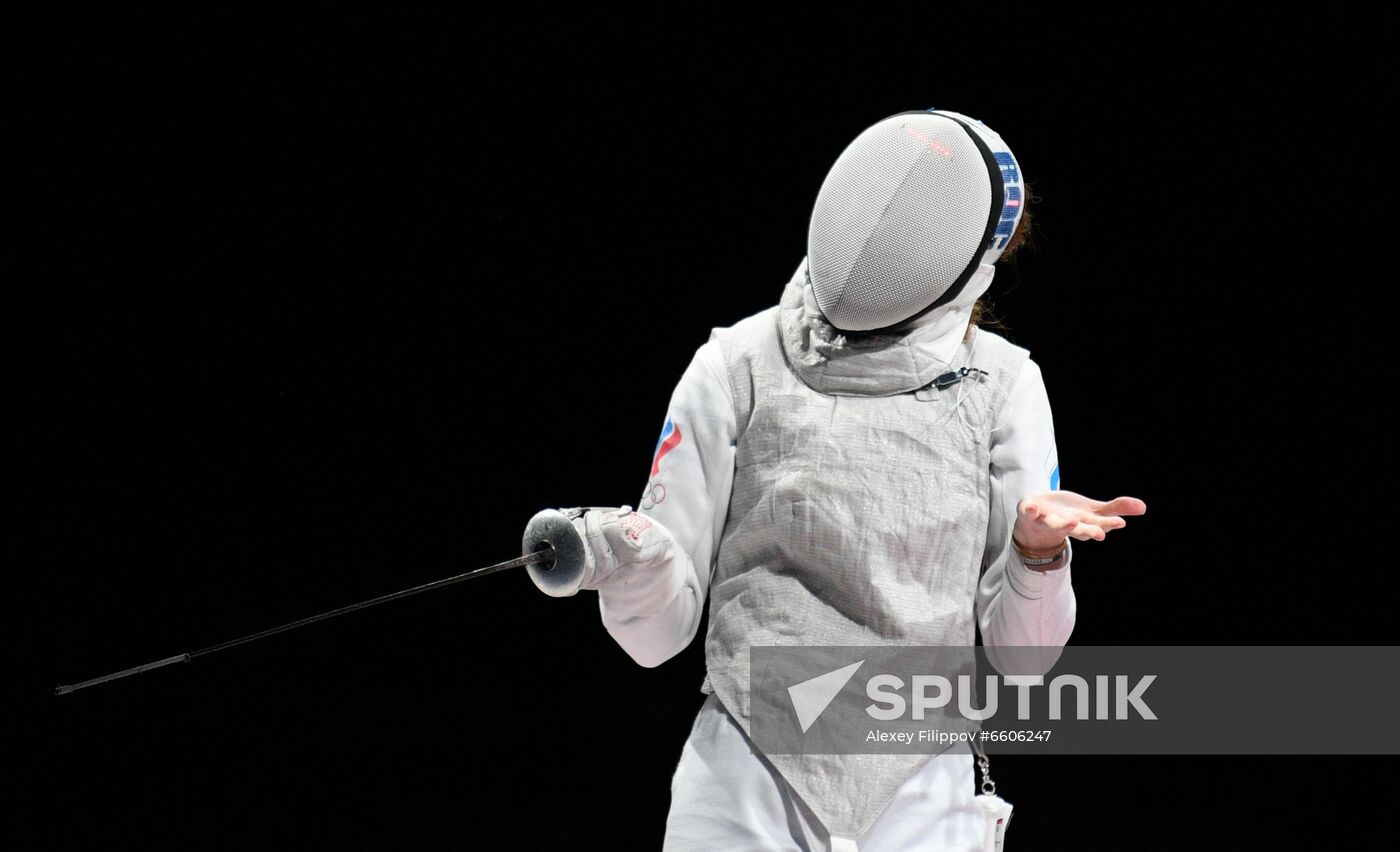 Japan Olympics 2020 Fencing Women Foil
