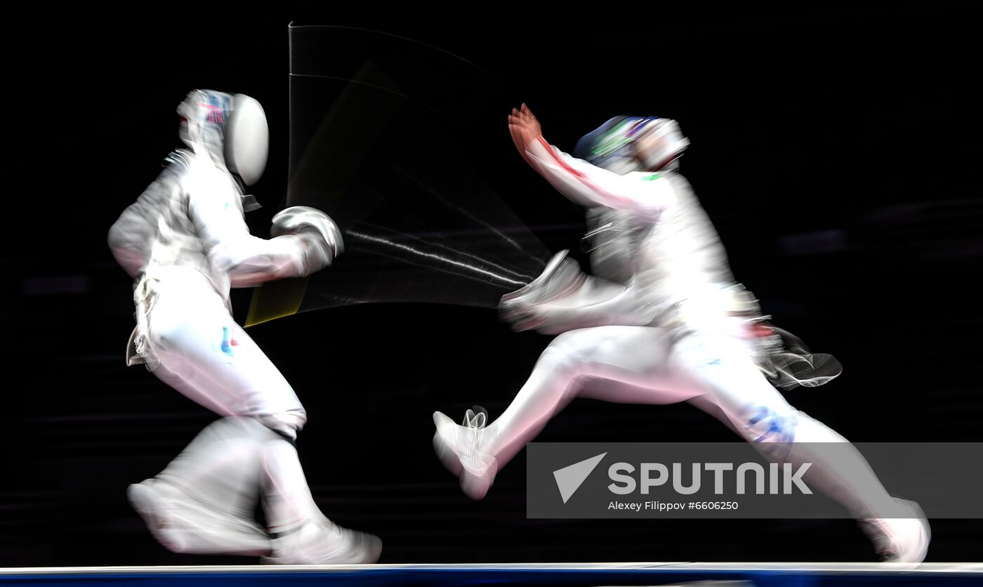 Japan Olympics 2020 Fencing Women Foil