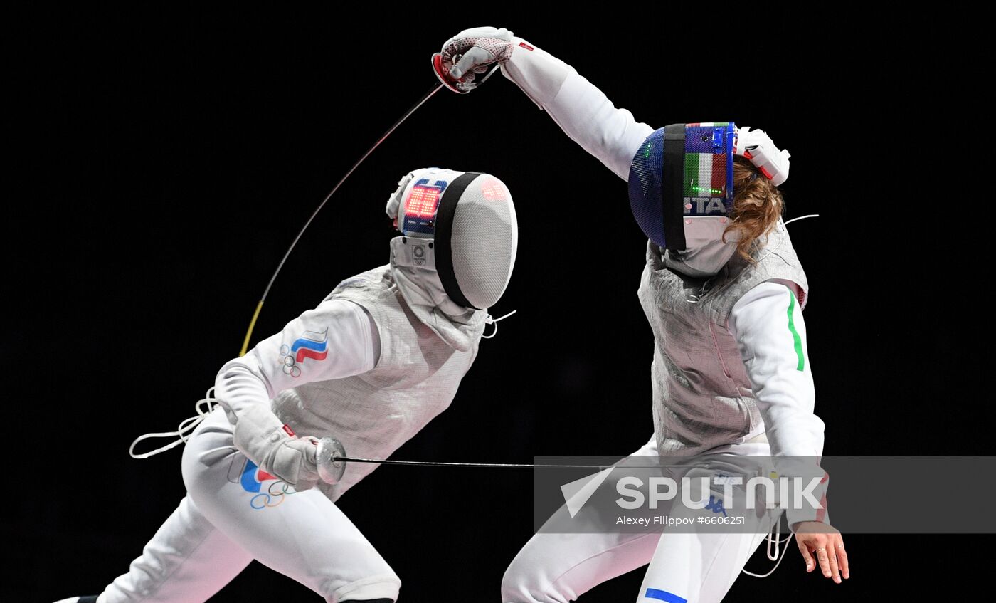 Japan Olympics 2020 Fencing Women Foil