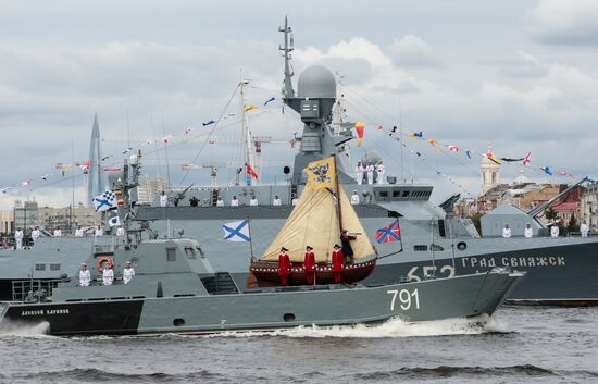 Russia Main Navy Day Parade