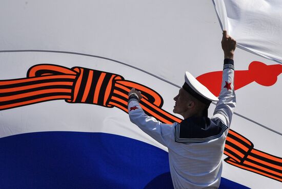 Russia Navy Day Parade