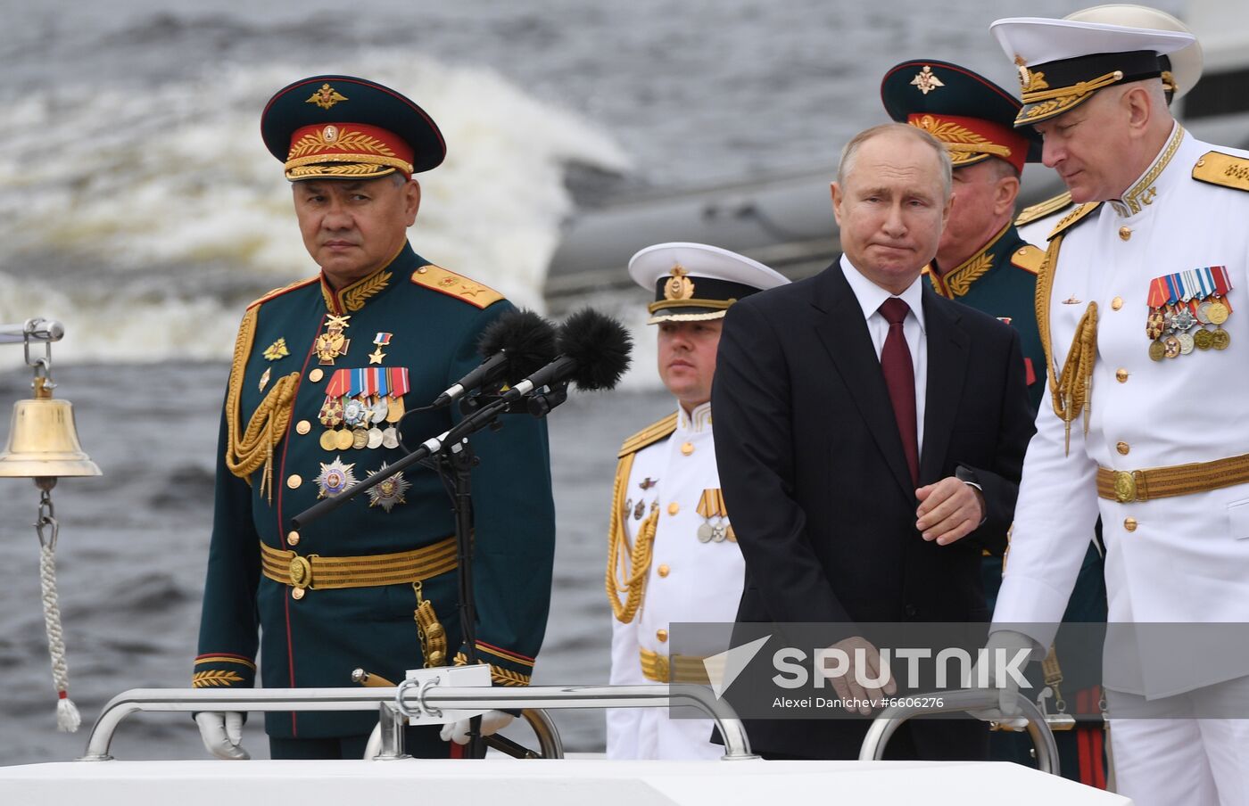 Russia Putin Main Navy Day Parade