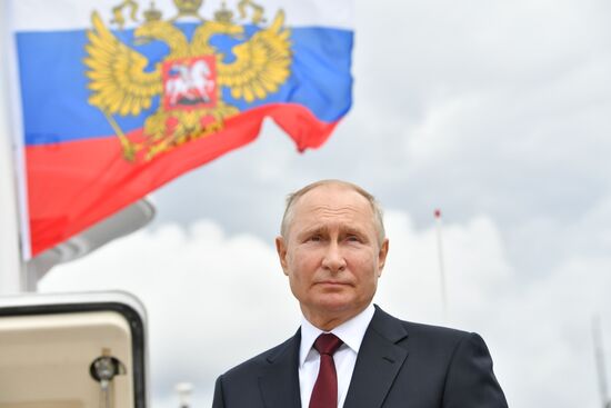 Russia Putin Main Navy Day Parade