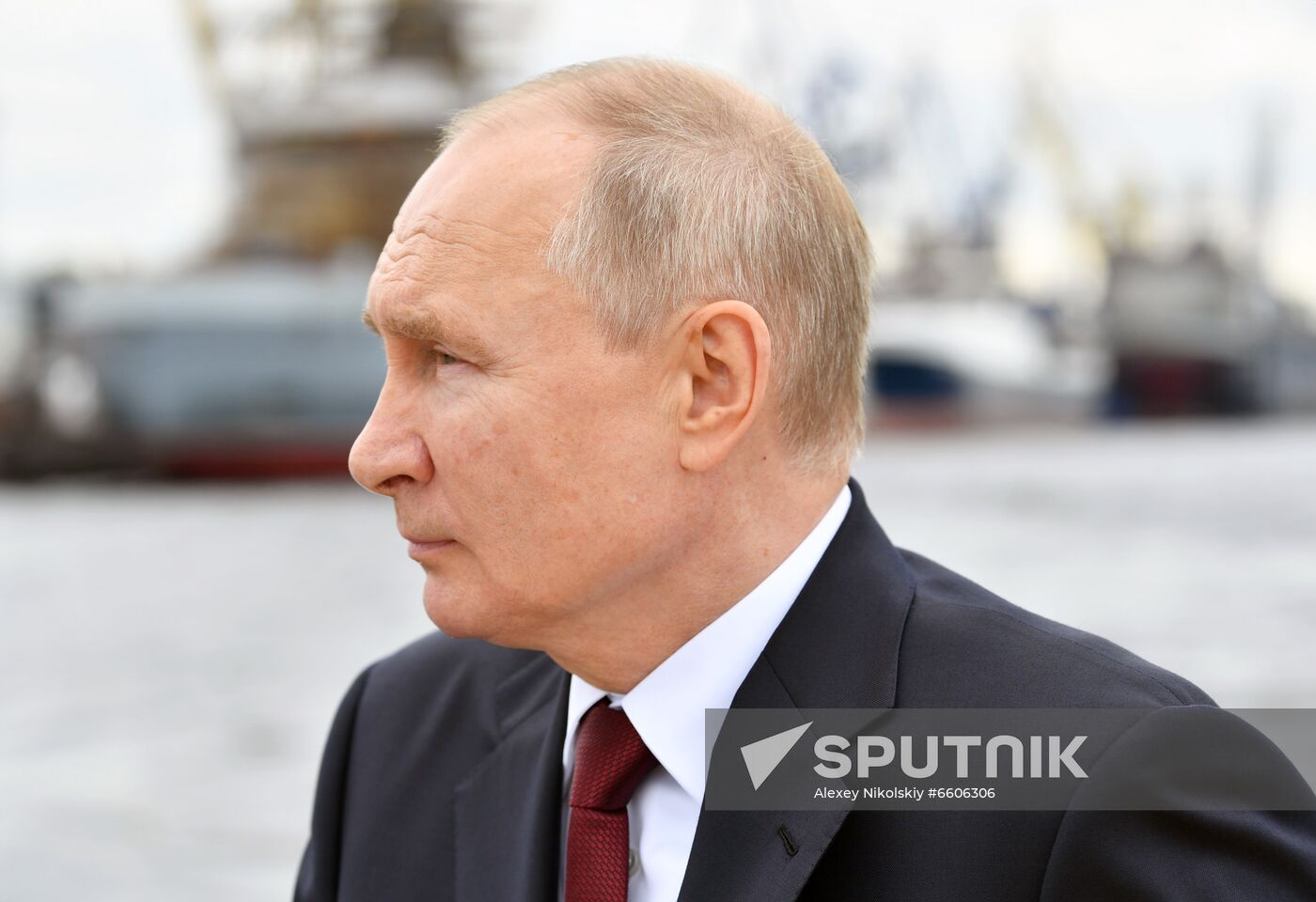 Russia Putin Main Navy Day Parade