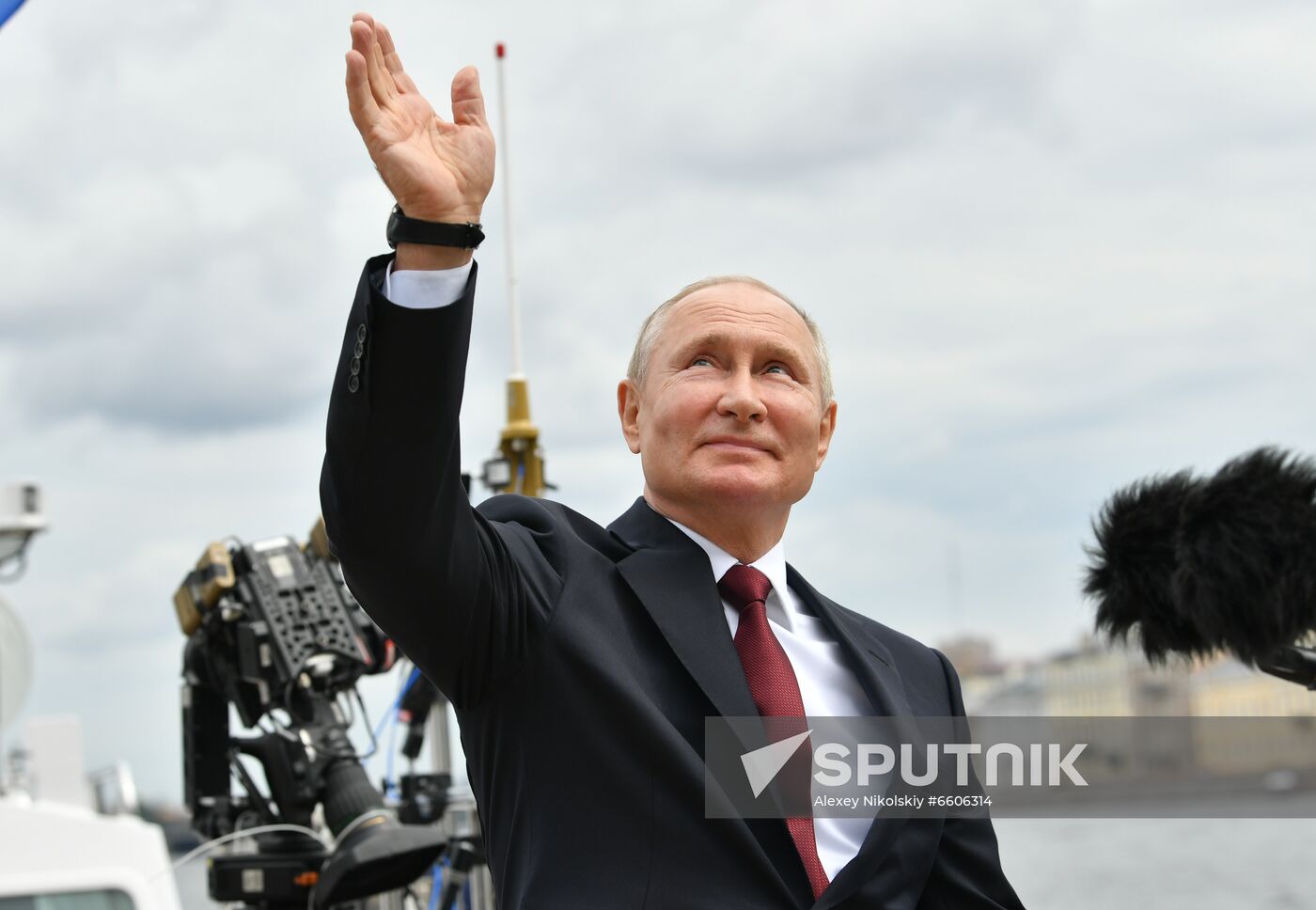 Russia Putin Main Navy Day Parade