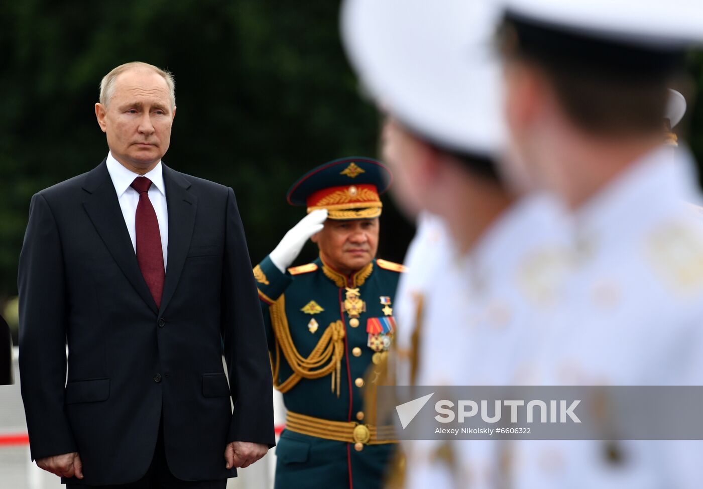 Russia Putin Main Navy Day Parade