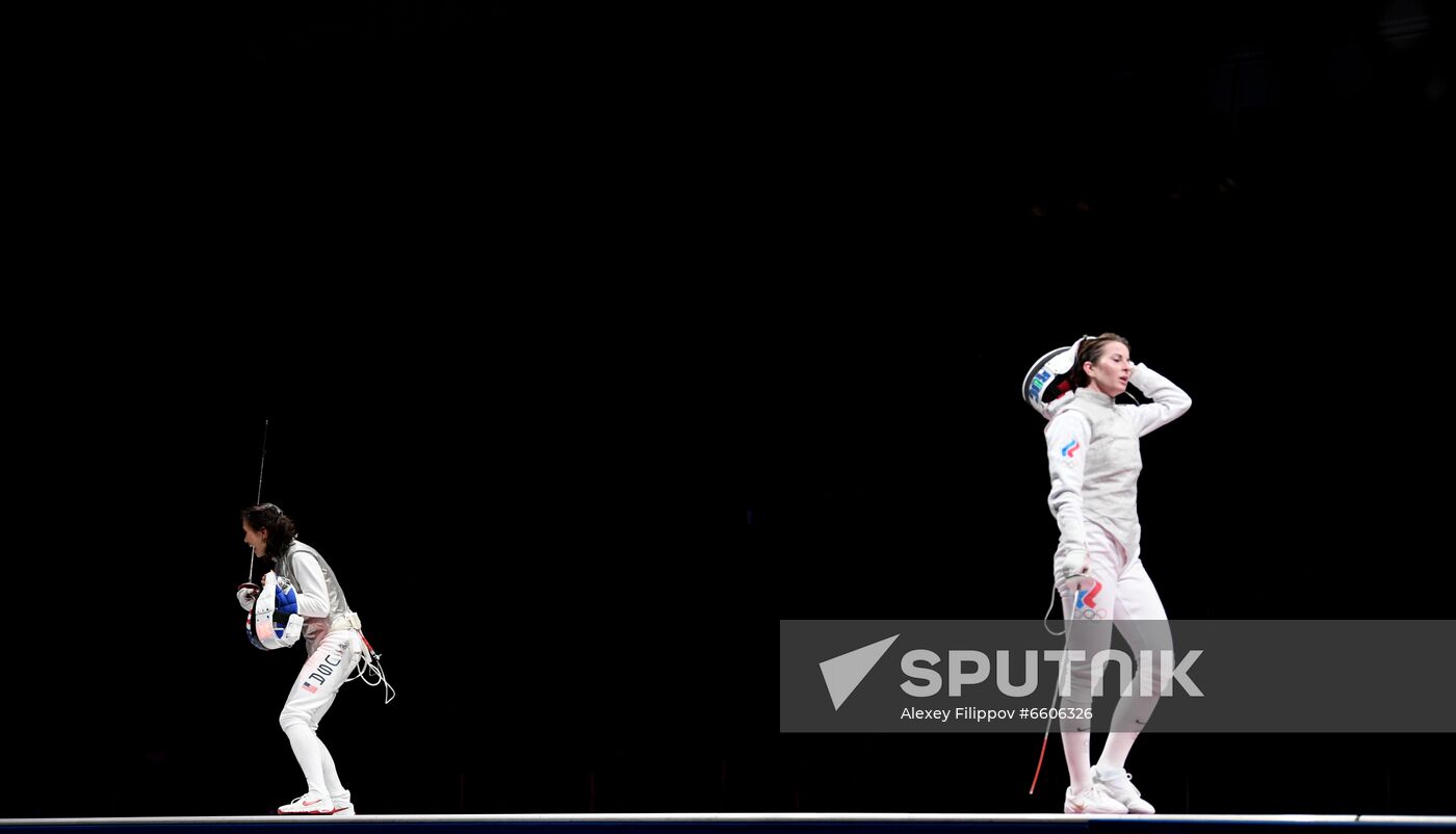Japan Olympics 2020 Fencing Women Foil