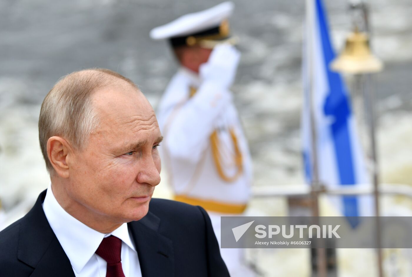 Russia Putin Main Navy Day Parade