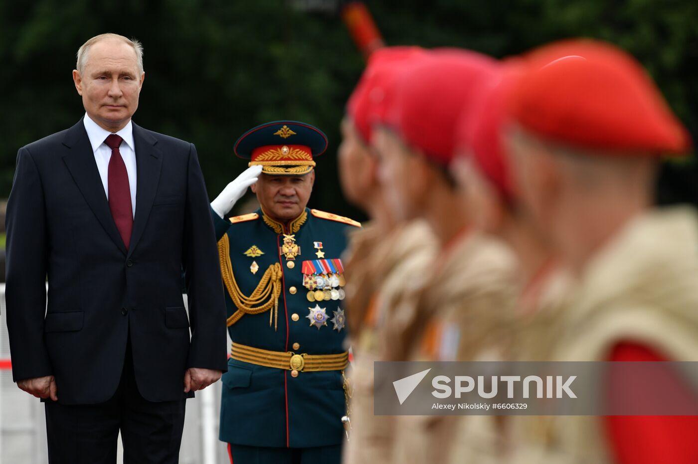 Russia Putin Main Navy Day Parade