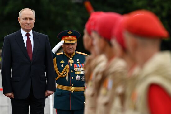 Russia Putin Main Navy Day Parade