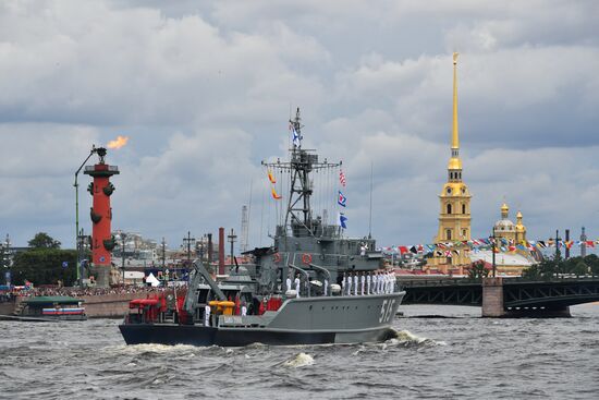 Russia Main Navy Day Parade