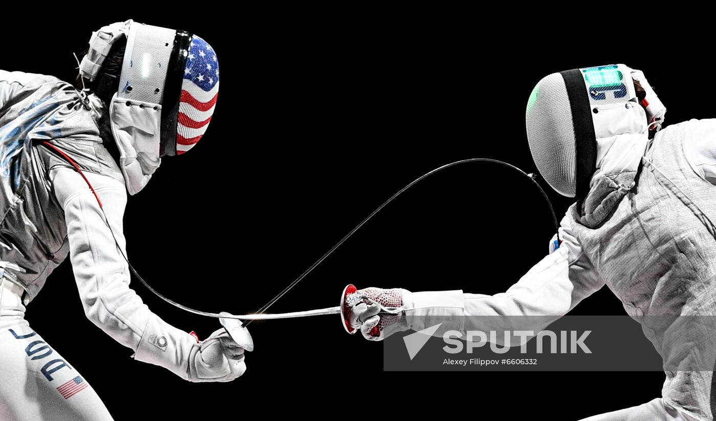 Japan Olympics 2020 Fencing Women Foil