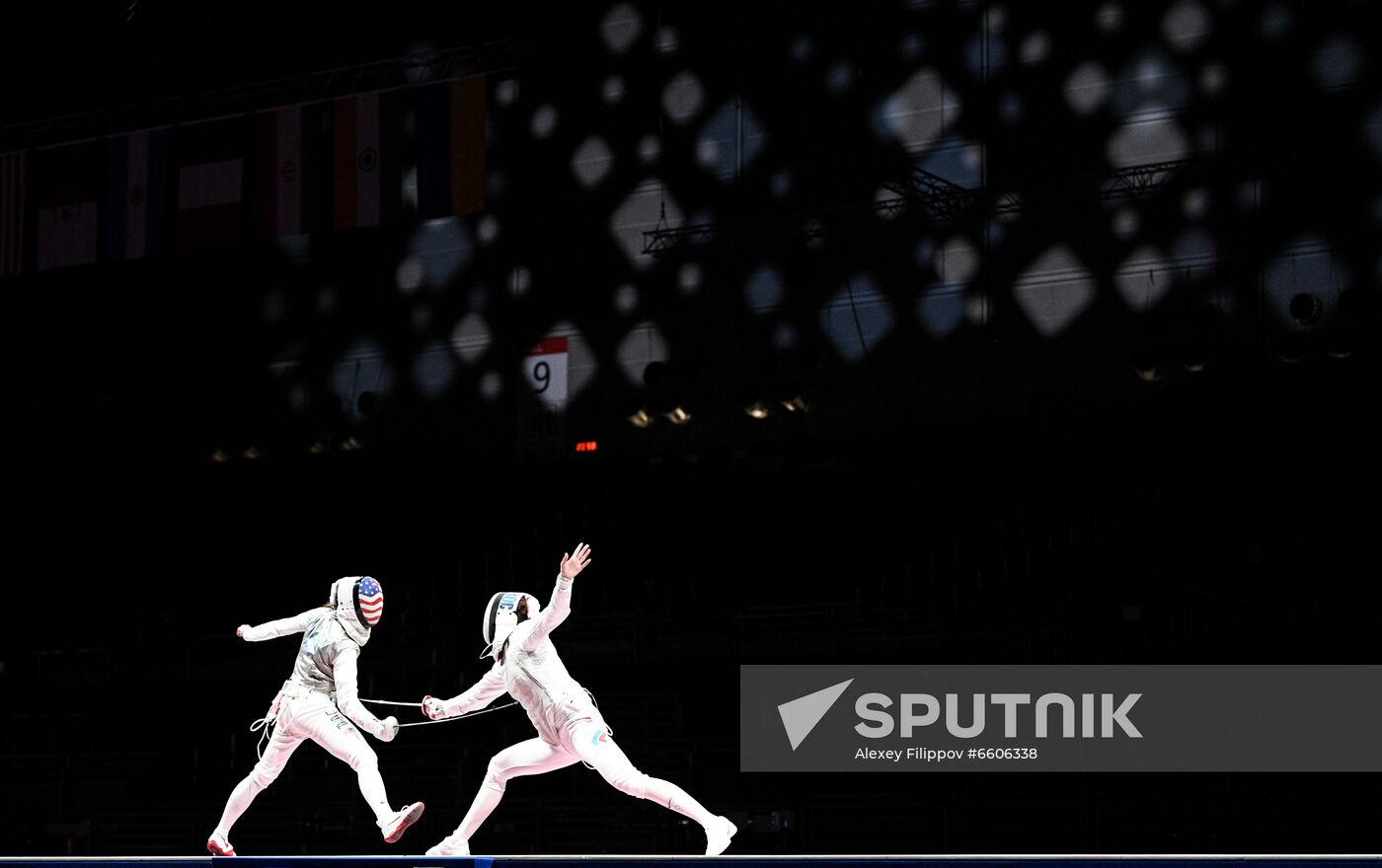 Japan Olympics 2020 Fencing Women Foil