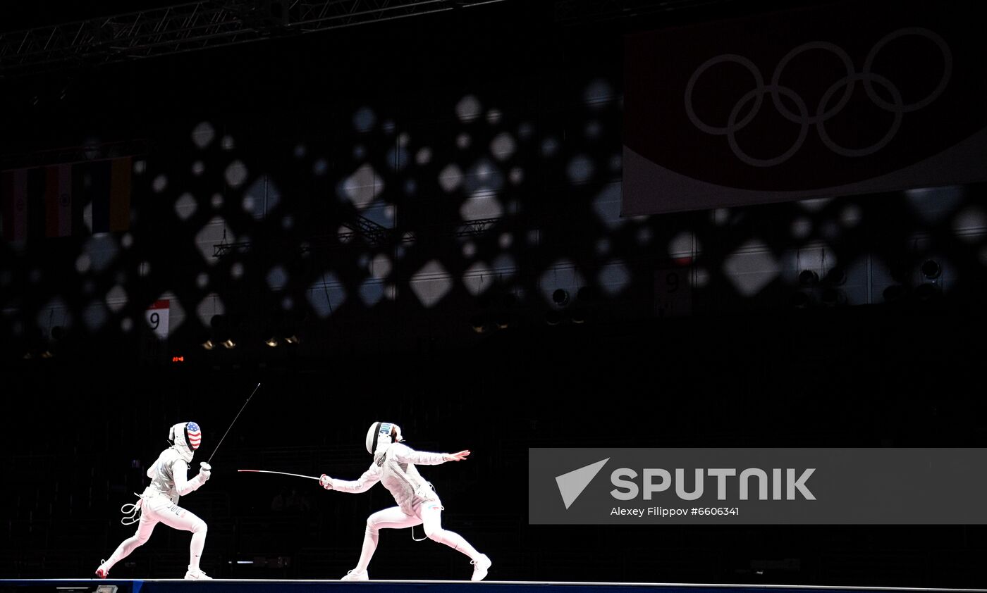 Japan Olympics 2020 Fencing Women Foil