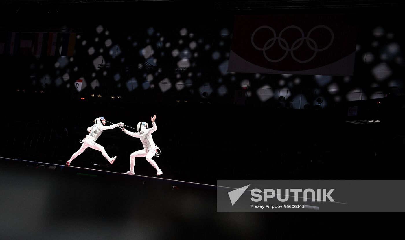 Japan Olympics 2020 Fencing Women Foil