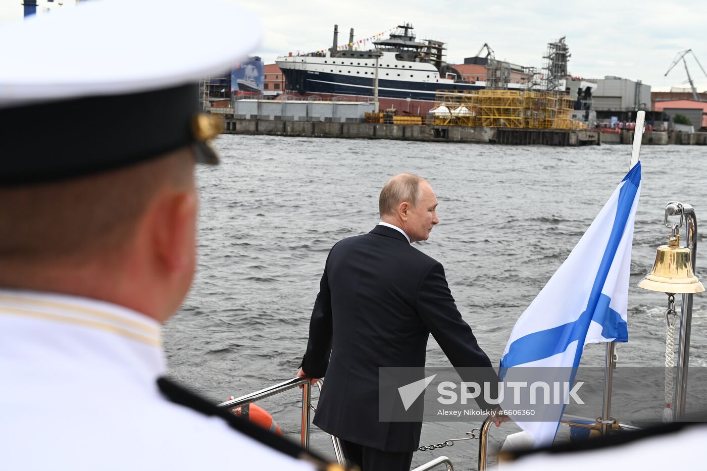 Russia Putin Trawler Launching