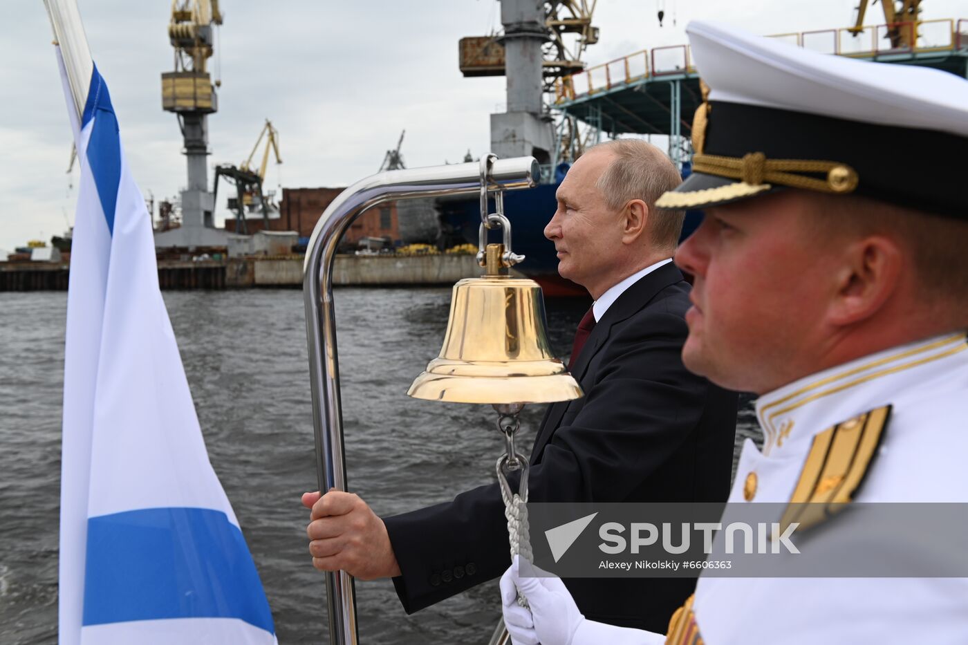 Russia Putin Trawler Launching