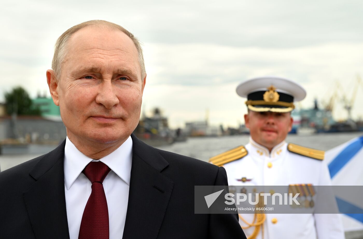 Russia Putin Trawler Launching