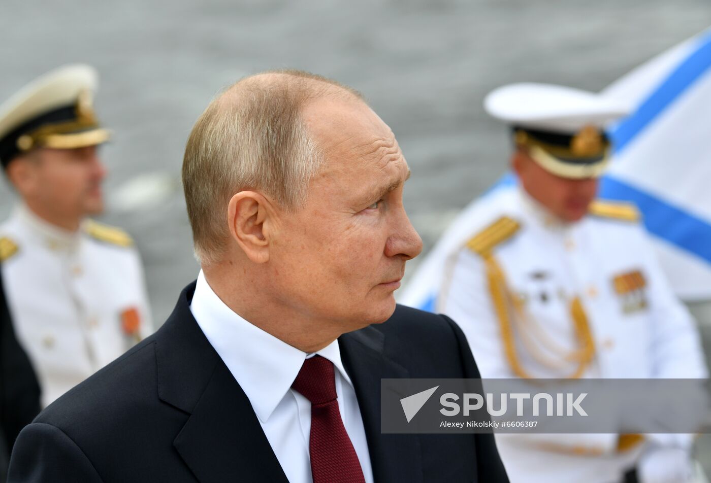 Russia Putin Trawler Launching