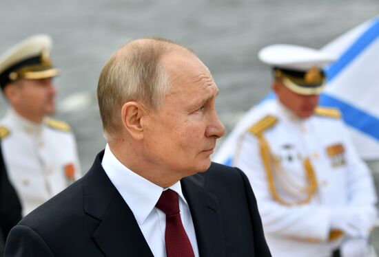 Russia Putin Trawler Launching