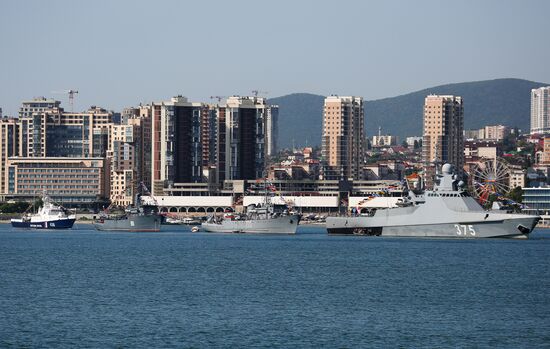Russia Navy Day Parade