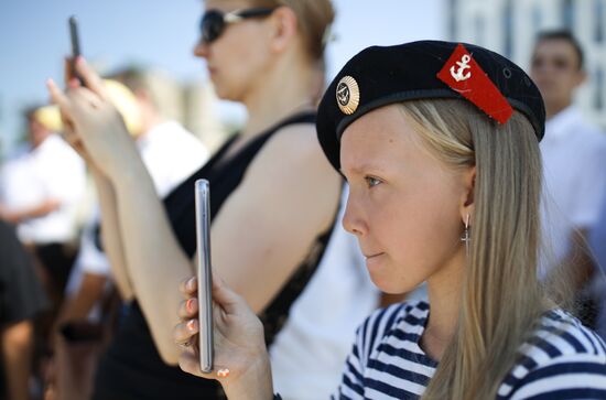 Russia Navy Day Parade