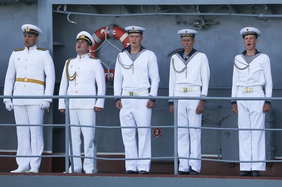 Russia Navy Day Parade