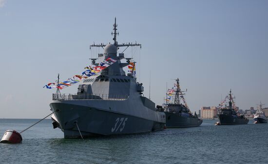 Russia Navy Day Parade