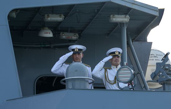 Russia Navy Day Parade