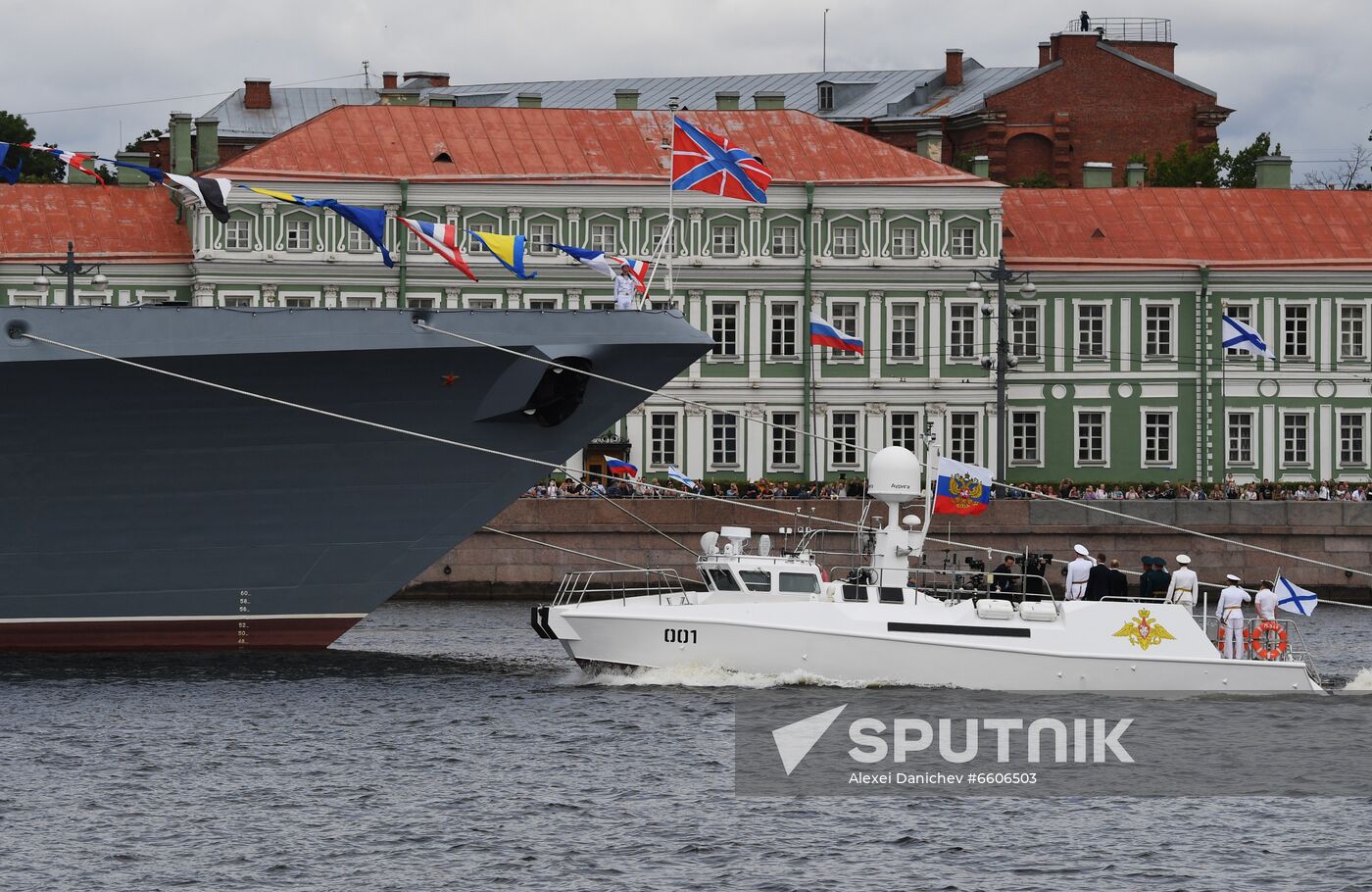 Russia Putin Main Navy Day Parade
