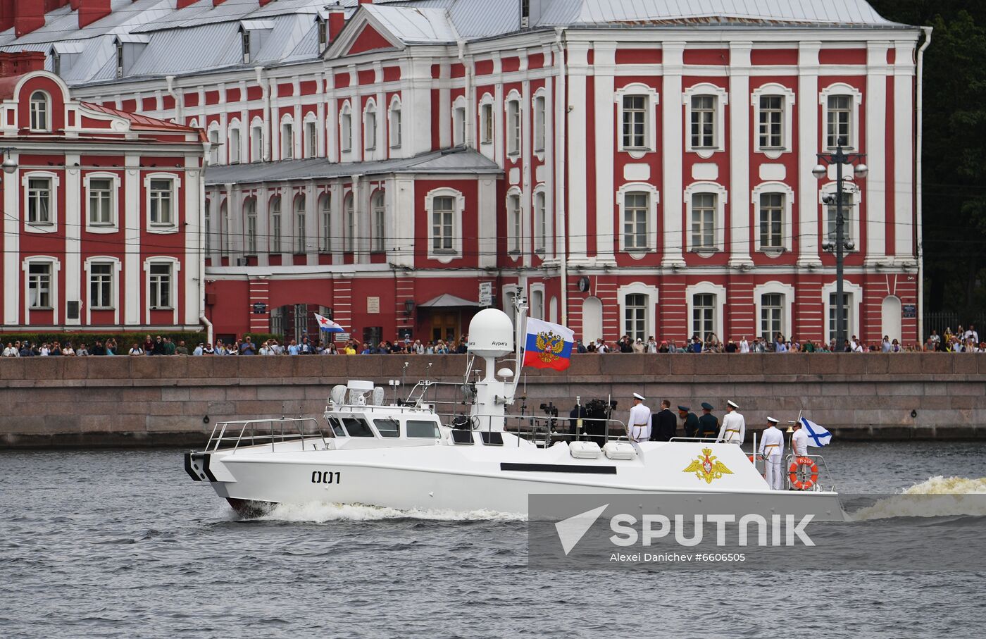Russia Putin Main Navy Day Parade