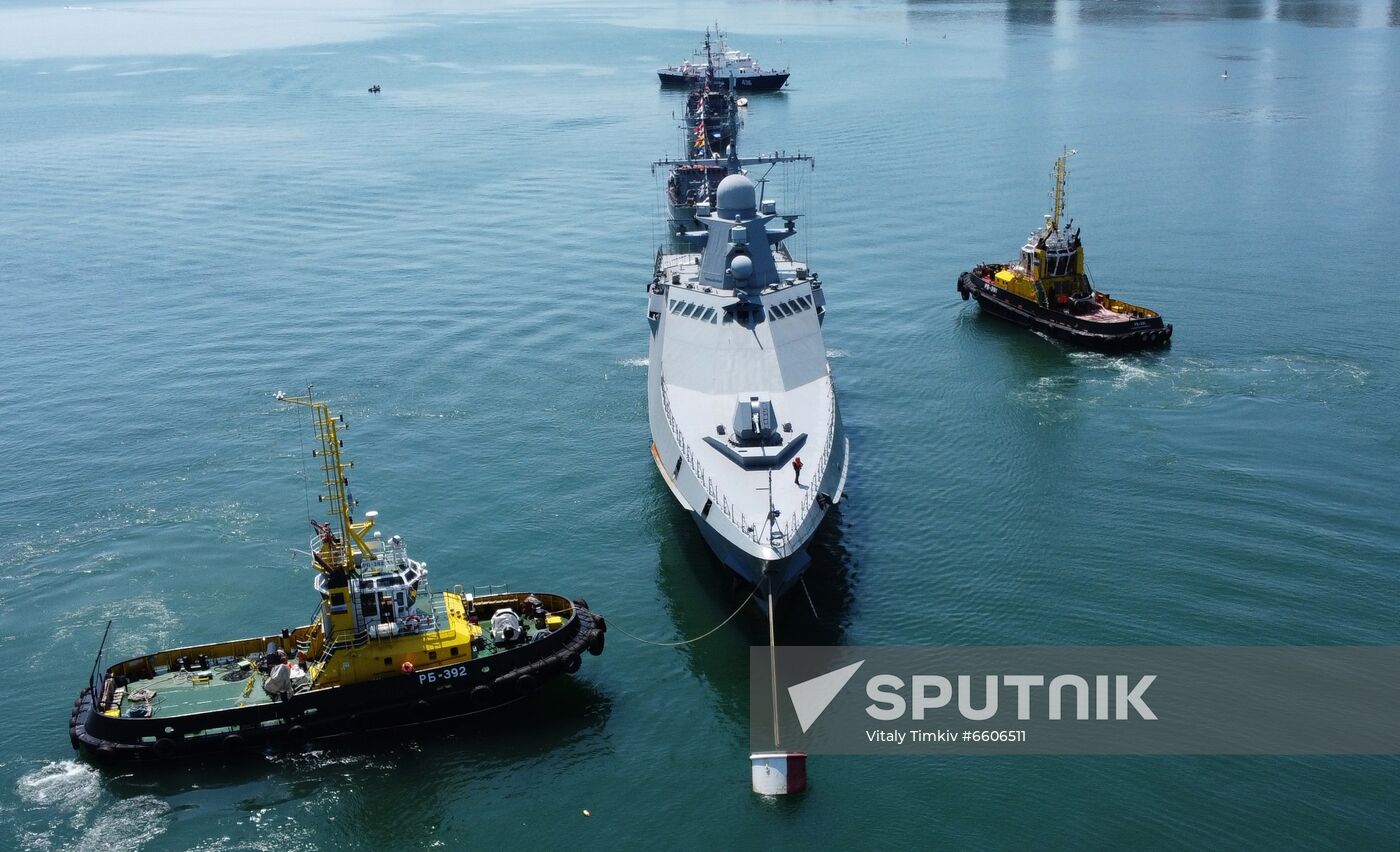 Russia Navy Day Parade