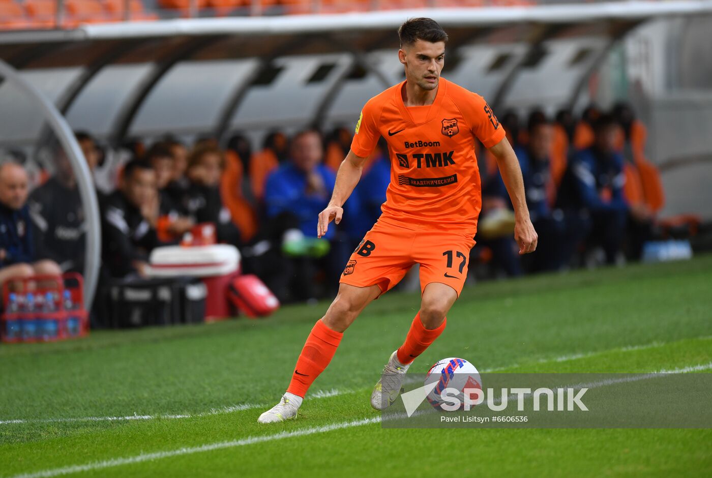 Russia Soccer Premier-League Ural - Krasnodar