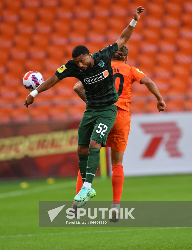 Russia Soccer Premier-League Ural - Krasnodar