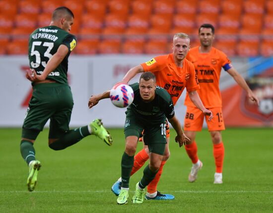 Russia Soccer Premier-League Ural - Krasnodar