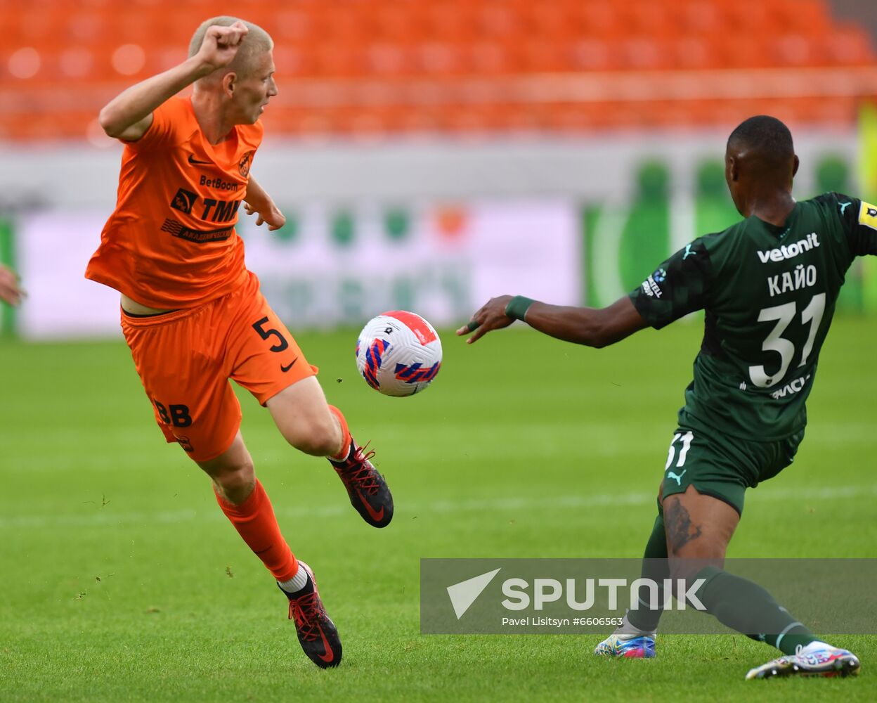 Russia Soccer Premier-League Ural - Krasnodar