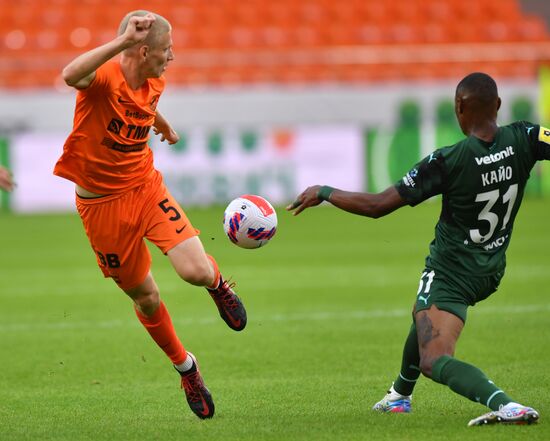 Russia Soccer Premier-League Ural - Krasnodar