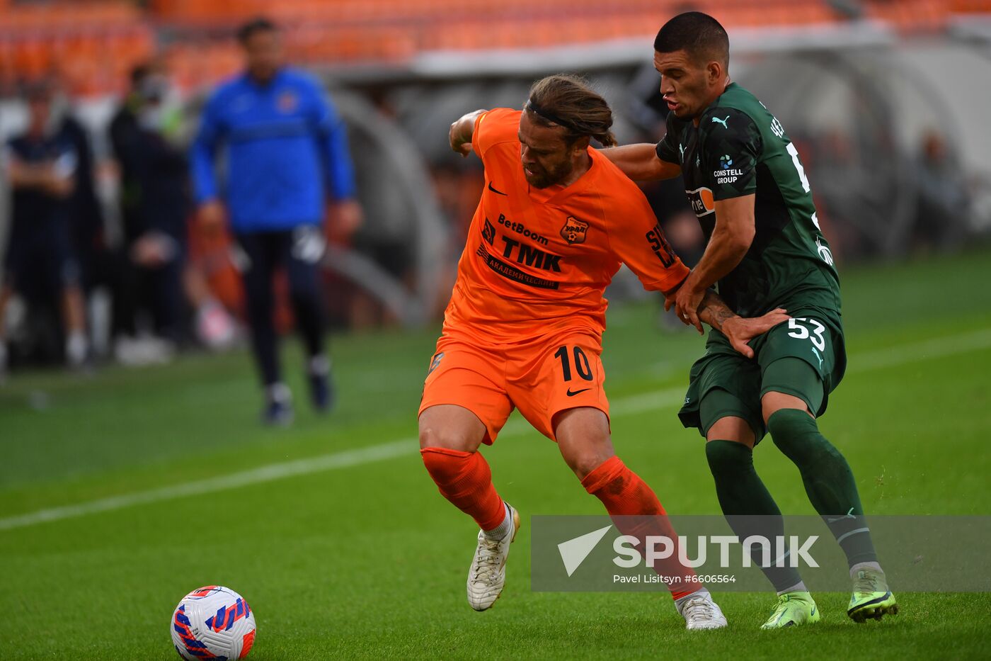 Russia Soccer Premier-League Ural - Krasnodar