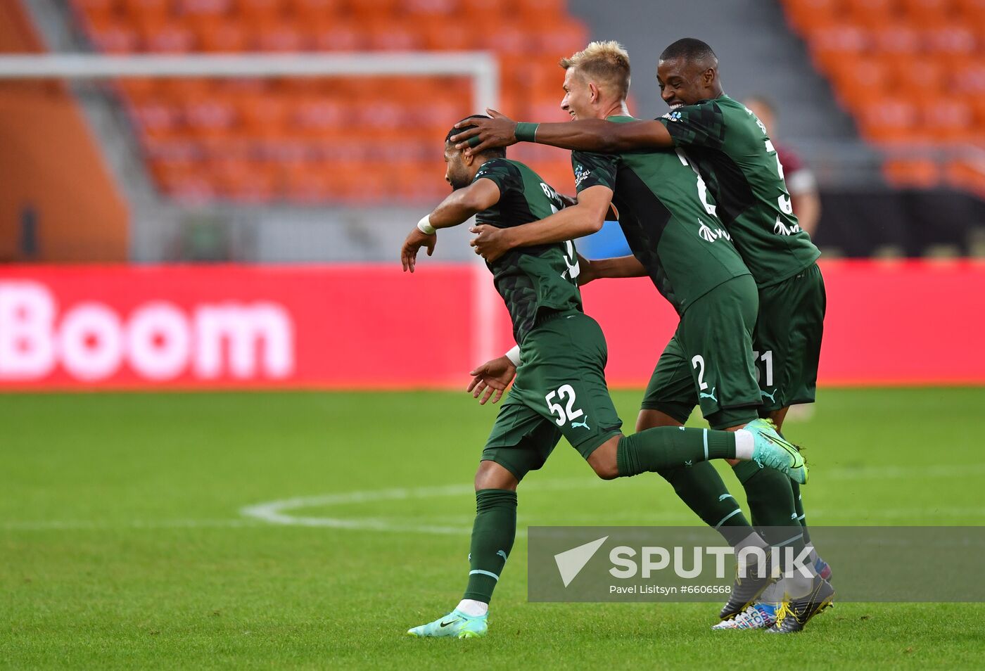 Russia Soccer Premier-League Ural - Krasnodar