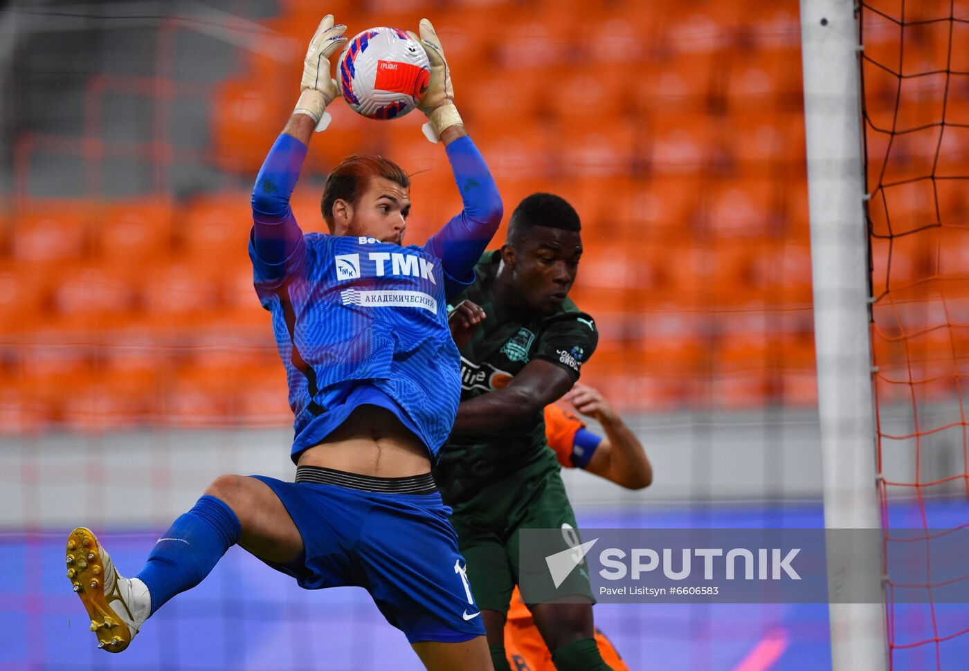 Russia Soccer Premier-League Ural - Krasnodar