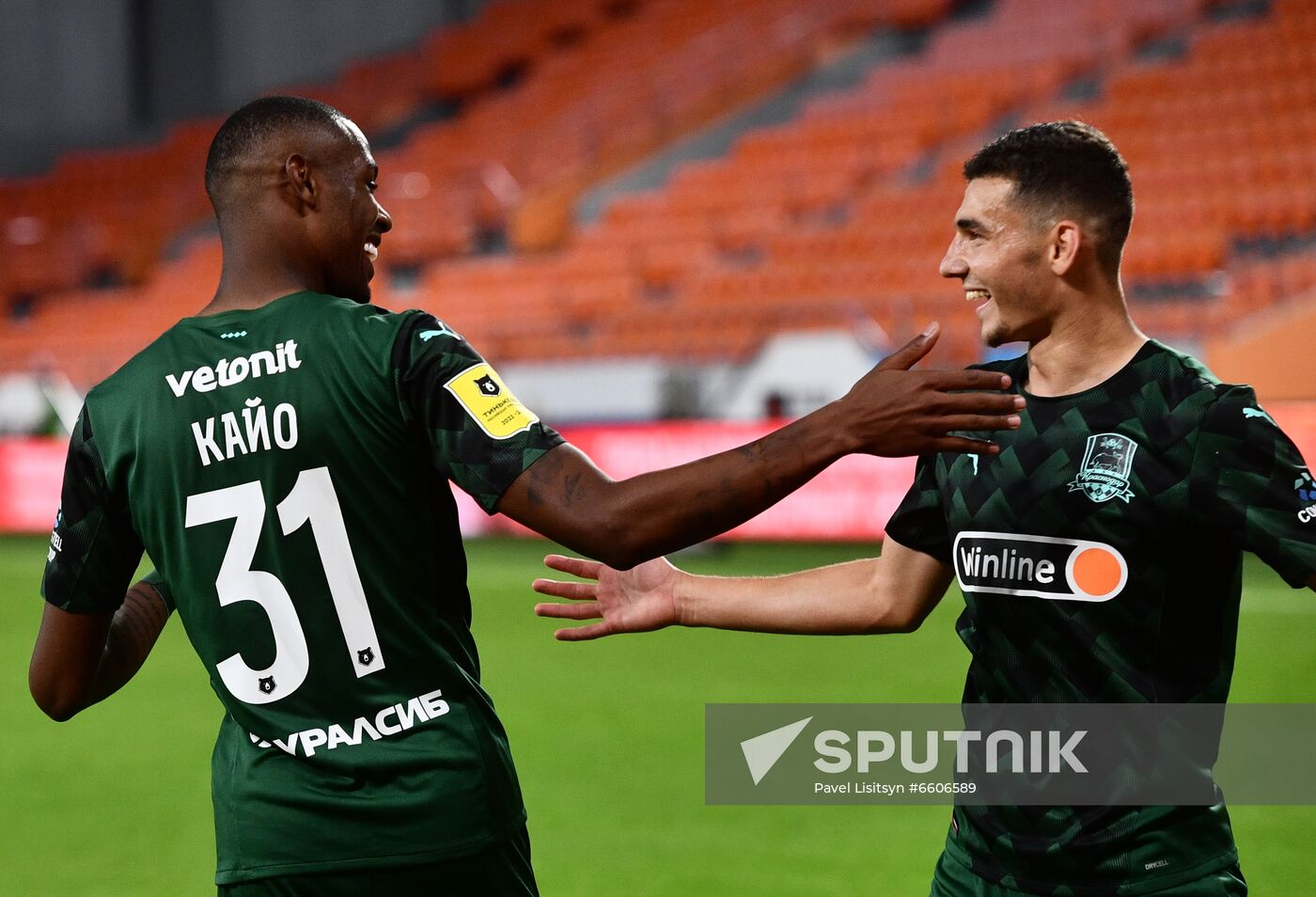 Russia Soccer Premier-League Ural - Krasnodar