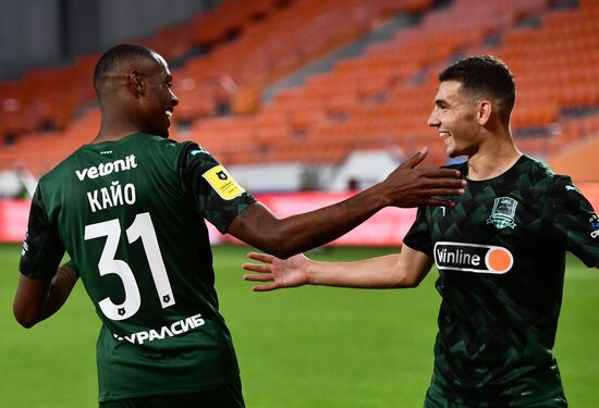 Russia Soccer Premier-League Ural - Krasnodar