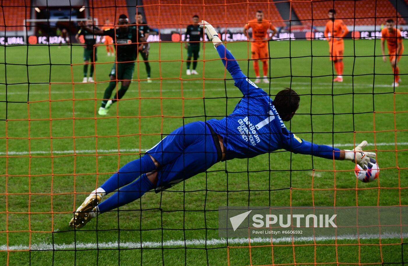 Russia Soccer Premier-League Ural - Krasnodar