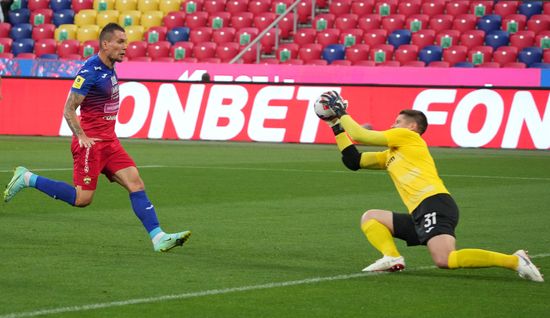 Russia Soccer Premier-League CSKA - Ufa