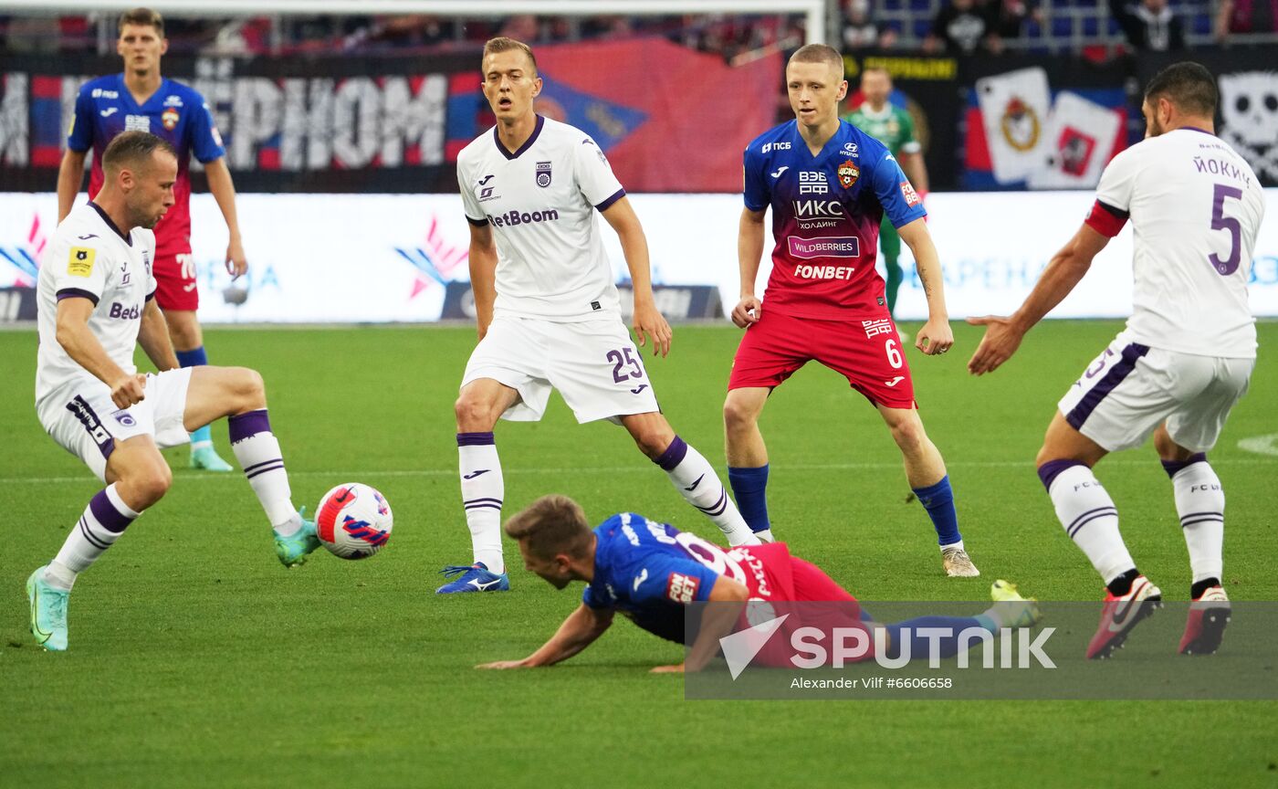 Russia Soccer Premier-League CSKA - Ufa