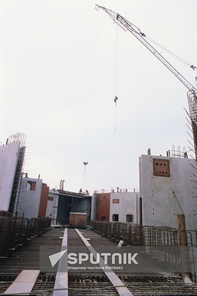 Khmelnytsky nuclear power plant in Ukraine